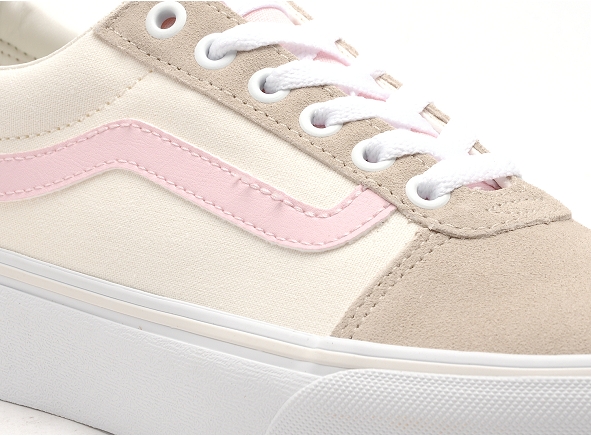 Vans basses femme ward platform wm beige