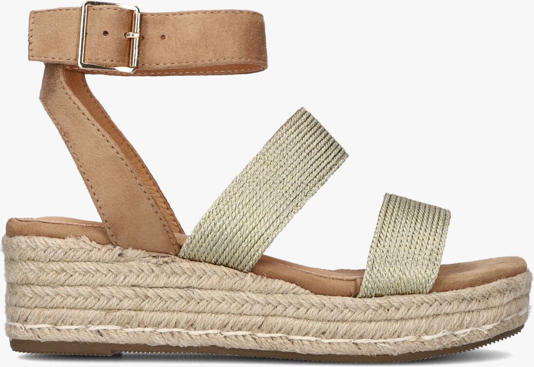 gouden ayana sandalen met hak 0047-17k