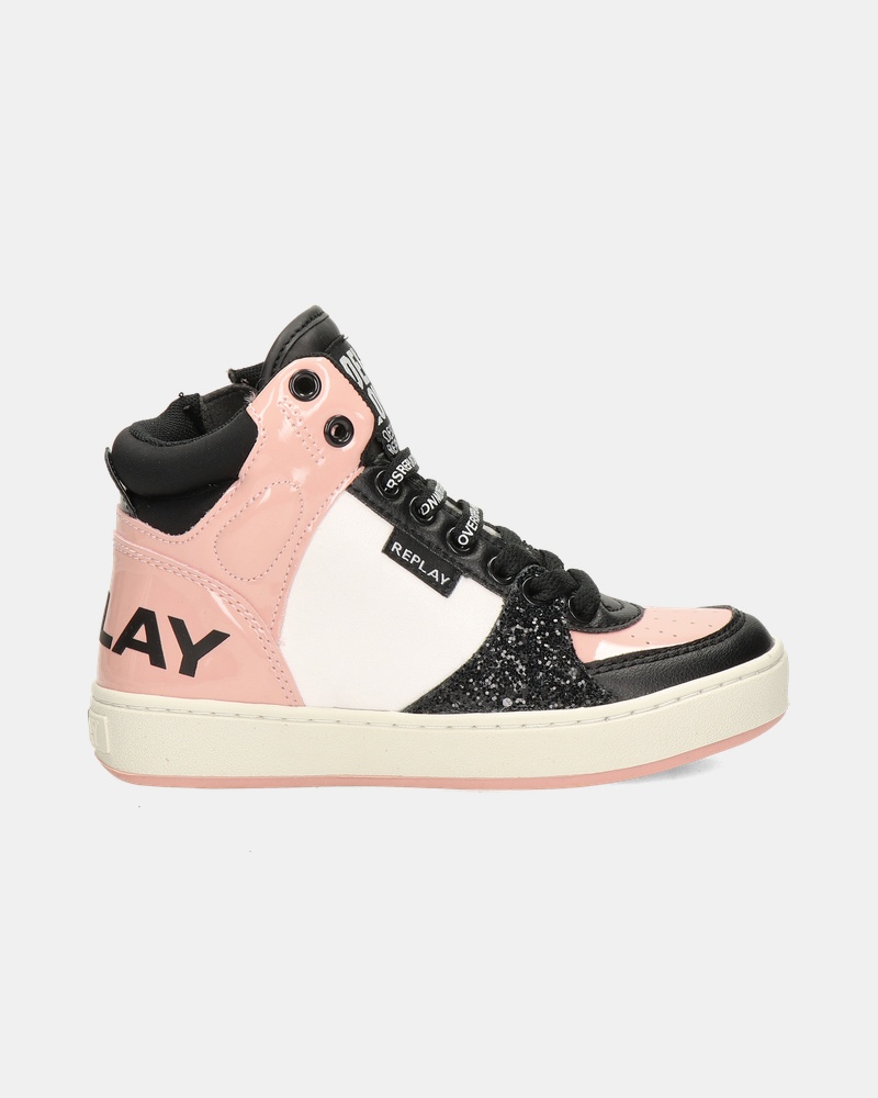 Replay Cobra 8 Hoge sneakers  - zwart