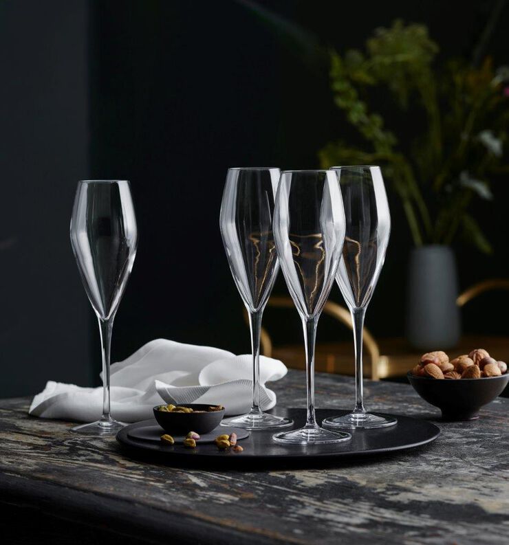 Luigi Bormioli Atelier 2 stk. Prosecco 27 cl. Transperant