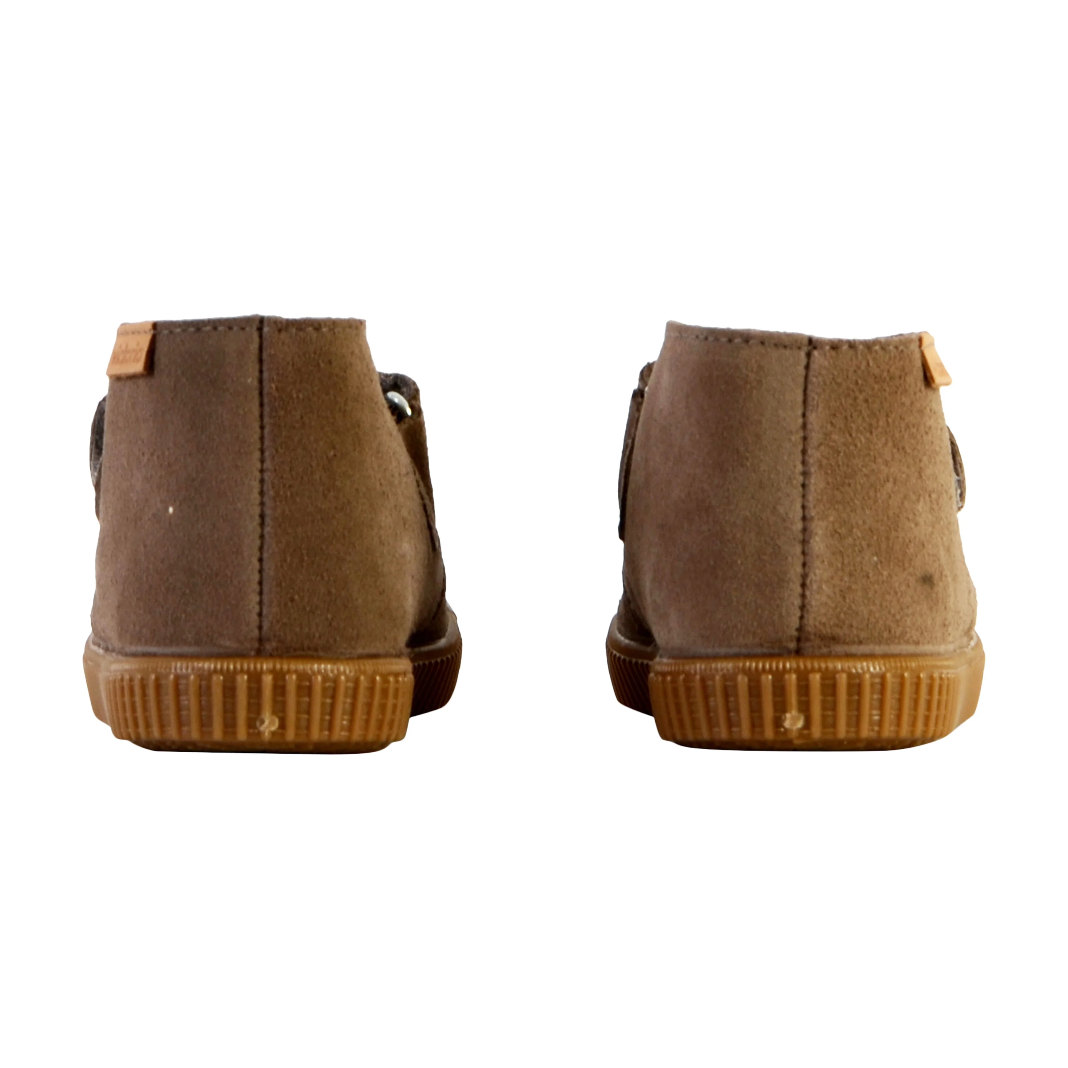 Basket scratch montante enfant | Marron