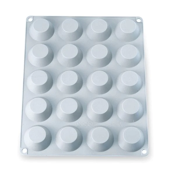 Lot Grandes Plaques silicone mini-financiers et mini-tartelettes Matho