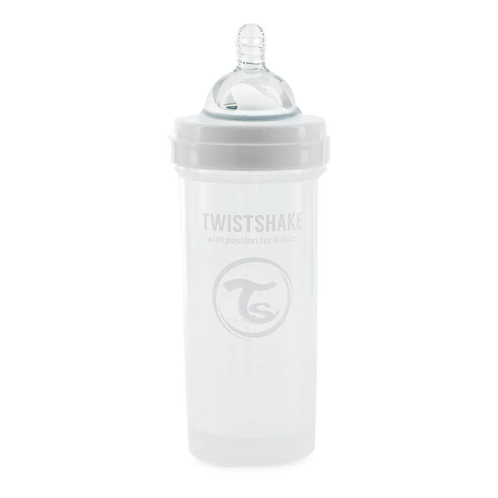 Twistshake Anti-Colic sutteflaske 2 mdr   260 ml - Hvid