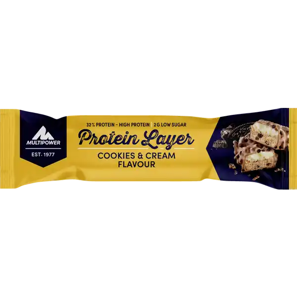 Proteinriegel Protein Layer Cookies & Cream Flavour