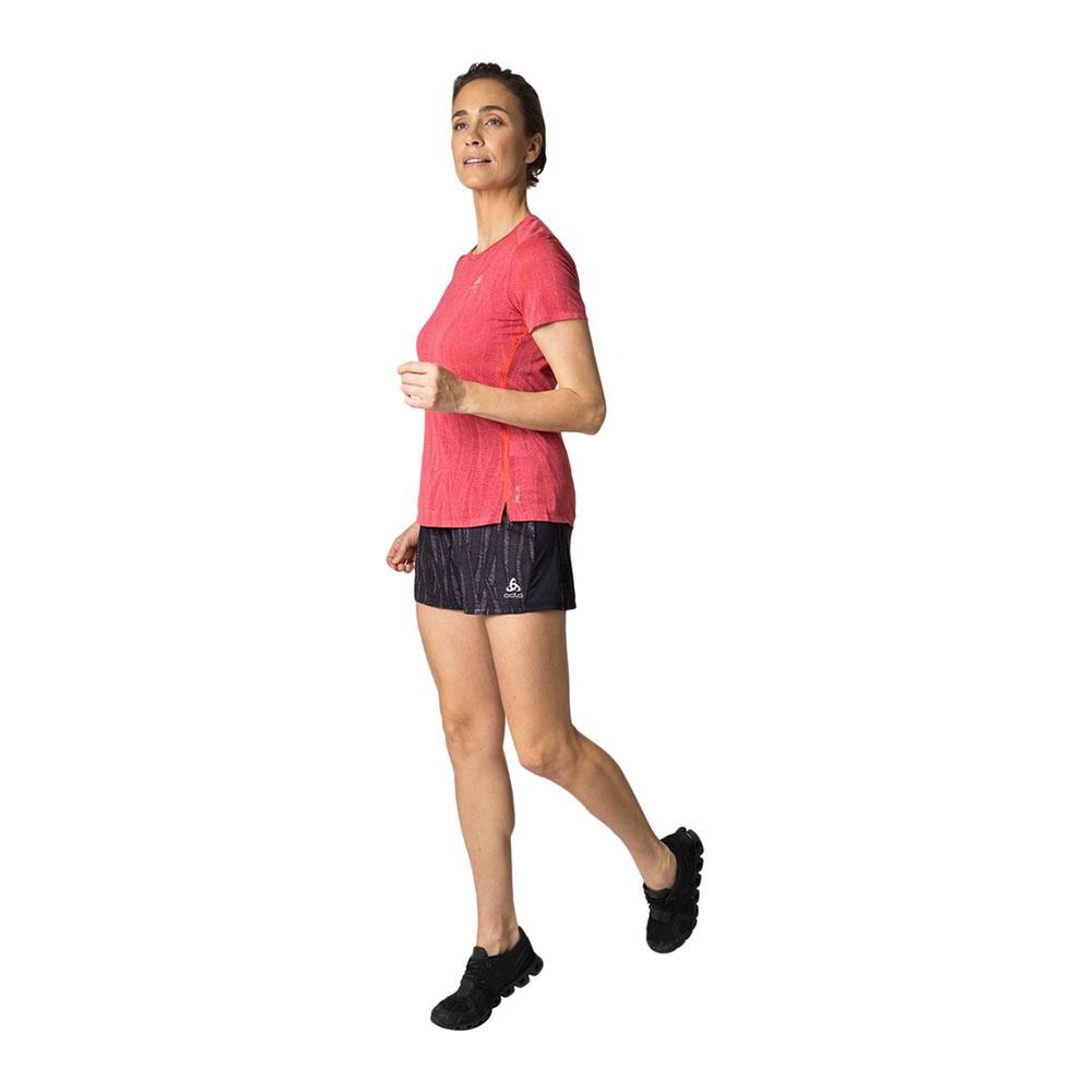 Odlo ZEROWEIGHT ENGINEERED CHILL-TEC - Maillot Femme american beauty melange
