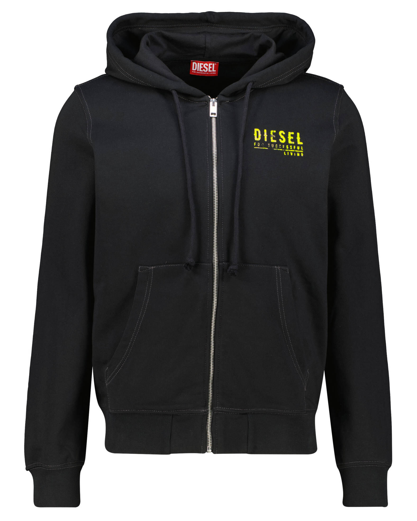 Diesel| Herren Sweatjacke S-GINN mit Kapuze