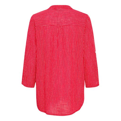 Sorbet Langærmet Bluse, Ribbon Red, XXL