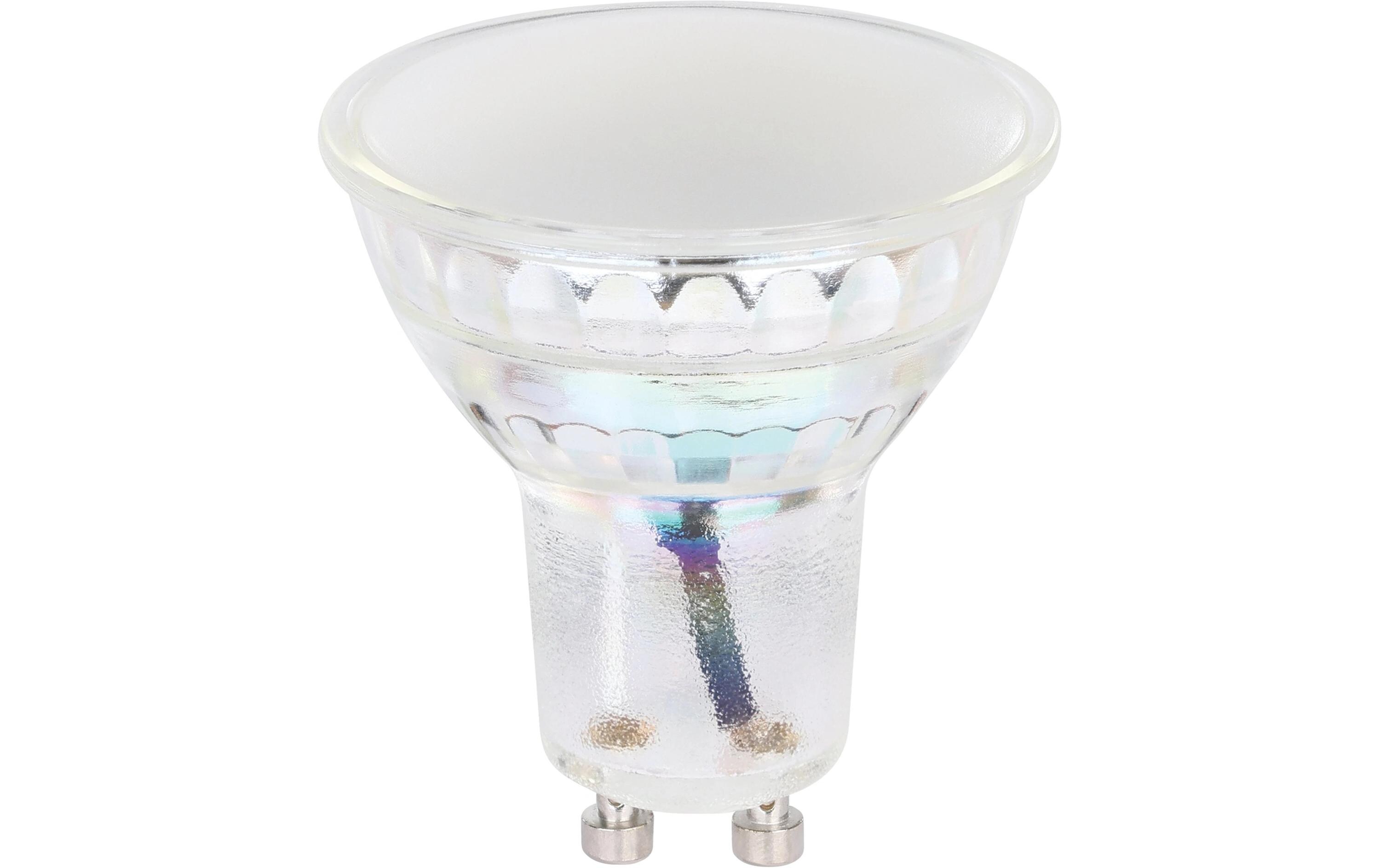 Lampe 5.8 W GU10 NeutralweissLED-Leuchtmittel aus satiniertem Glas