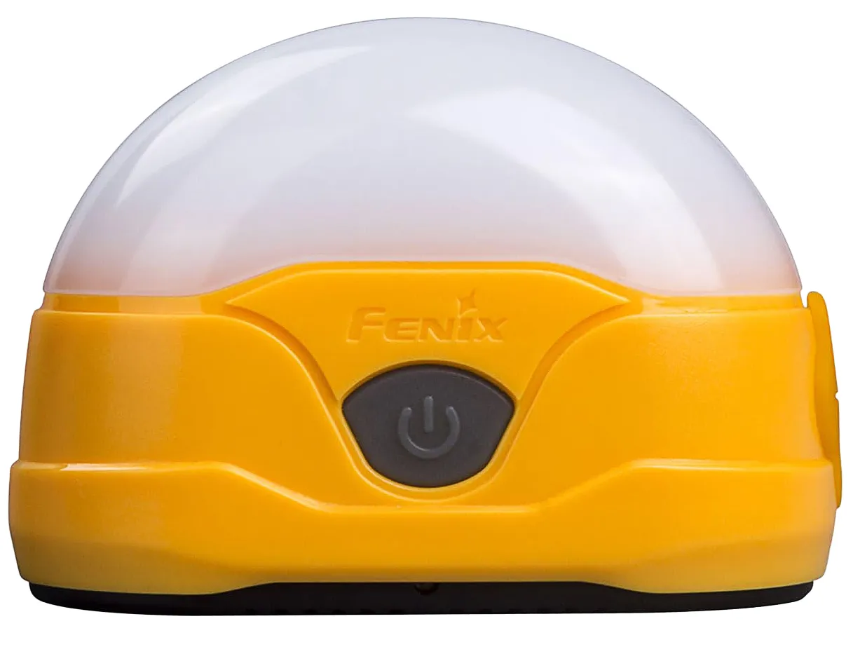 Fenix Fenix Cl20r Orange Campinglykt 300lm Oppladbar Campinglykt Med Hvitt/Rødt Lys