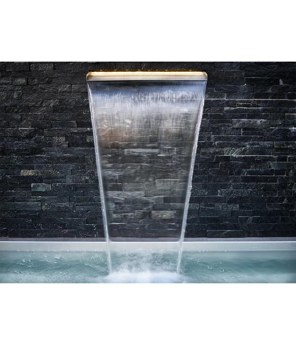 Oase Edelstahl-Wasserfall XL