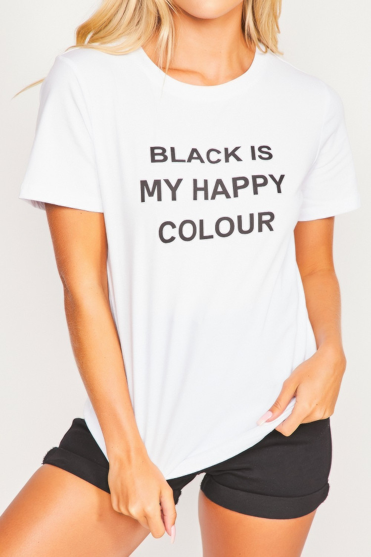 T-shirt blanc 