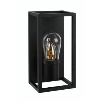 Lucide badkamer wandlamp Carlyn zwart