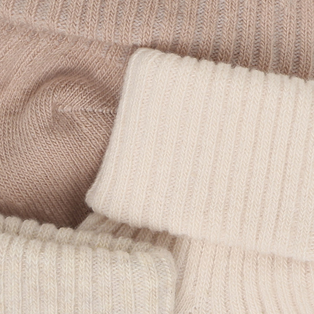 Køb Minymo Birch Baby 2X2 Rib Strømpe 3-Pak