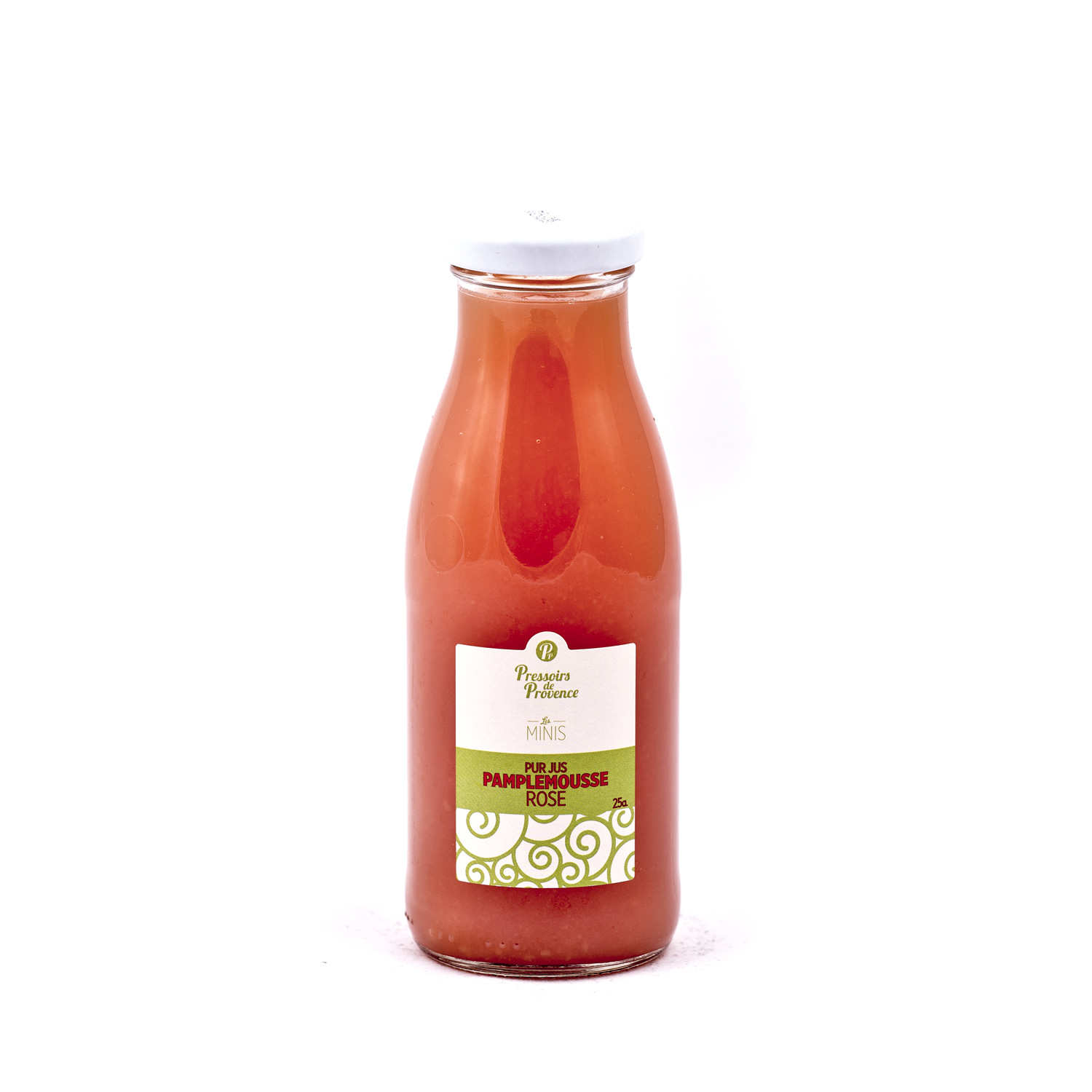 Pur jus de pamplemousse rose - Pressoirs de Provence