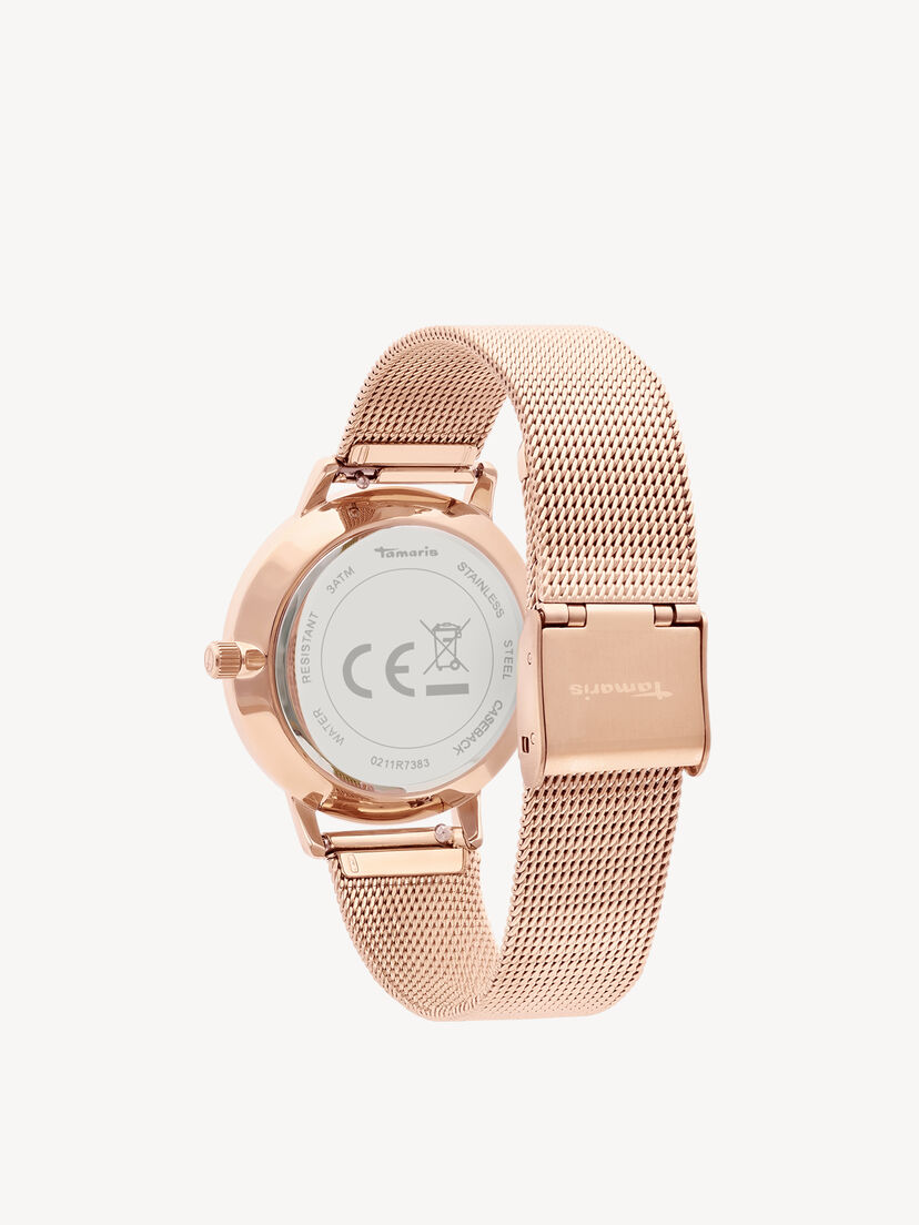 Horloge - rosegoud