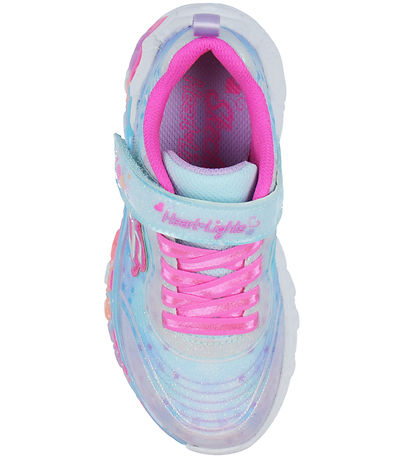 Skechers Schuhe m. Lichter - Eternal Heart Lichter - Hellblau/Mu