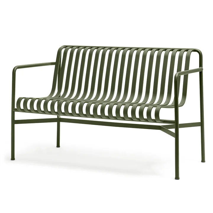 HAY - Palissade Dining Bench, olive