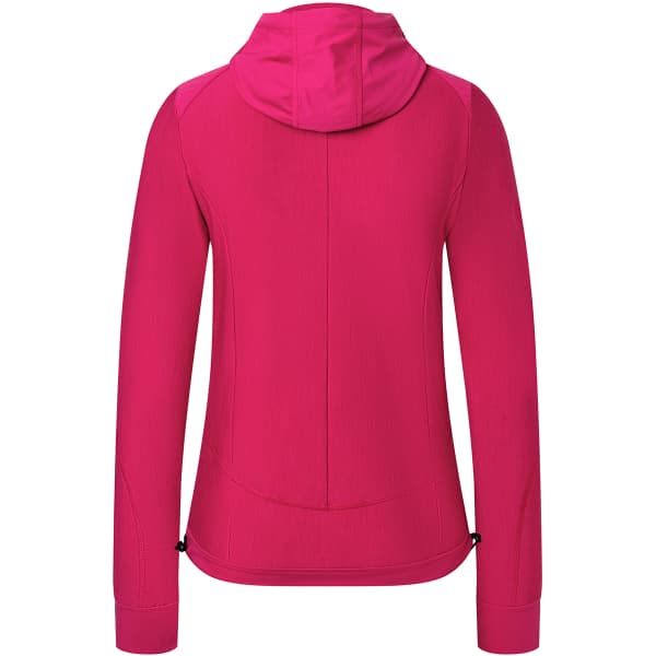 Veste polaire randonnée SUPER.NATURAL W ADVENTURE HOODED SANGRIA
