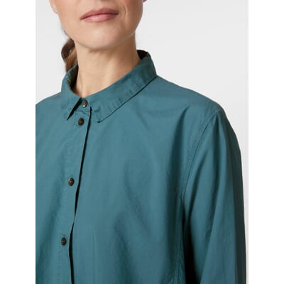 Damen-Blusenkleid, Petrol