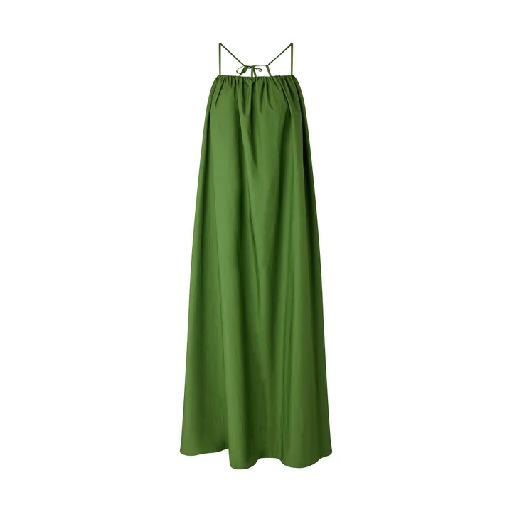 Soeur Robe Arielle Popeline de Coton | Vert