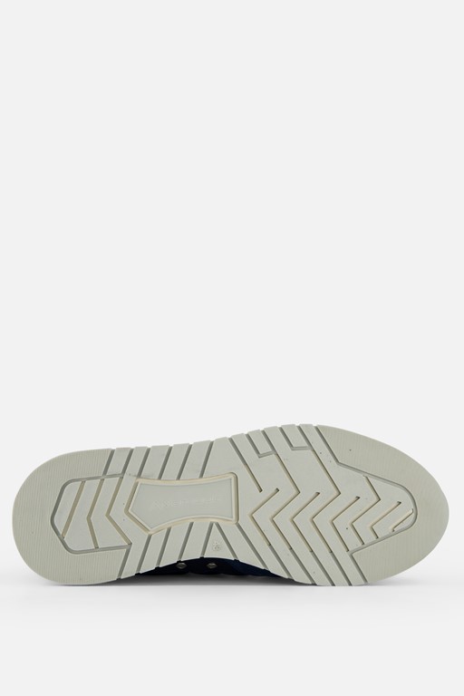 Ambitious Temple Sneakers blauw Suede