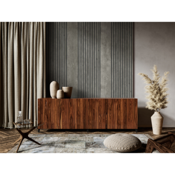 Decorpaneel beton voor lattenwand 260x26cm, dikte 22 mm, 1,35m²
