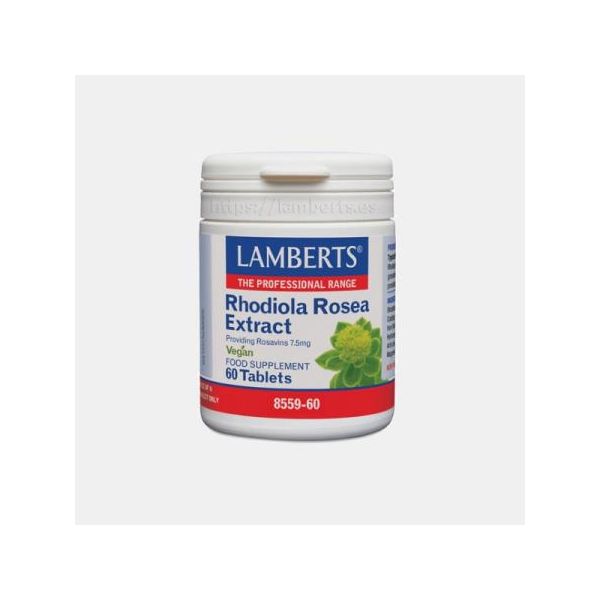 Lamberts Rhodiola Rosea 3125mg 60 Comprimidos