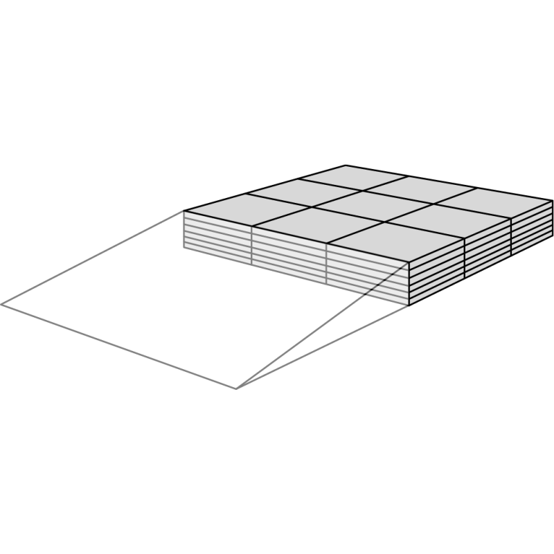 Palier pour Rampe de Seuil Modulable - 72 à 124 mm- pour kit 3