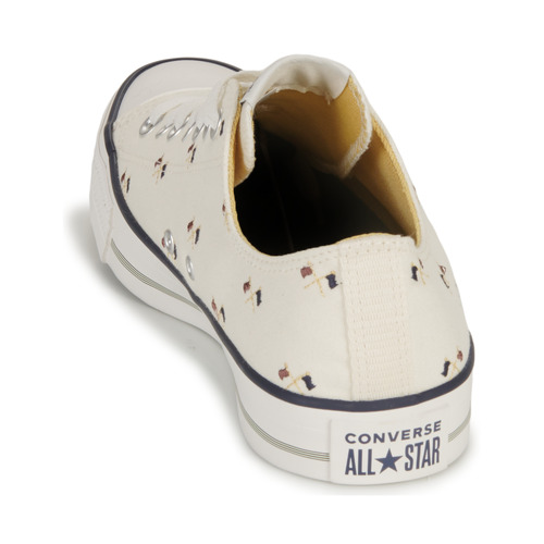 Converse - CHUCK TAYLOR ALL STAR-CONVERSE CLUBHOUSE - Blanc / Multicolore