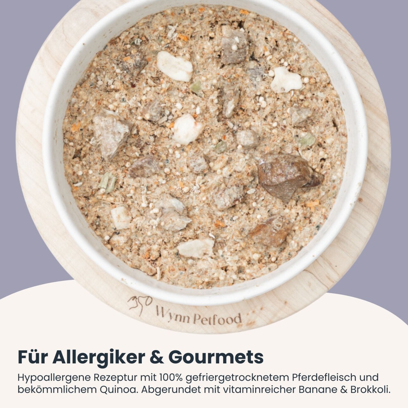 Wynn Petfood Reisetüten Nassfutter Pferd mit Quinoa