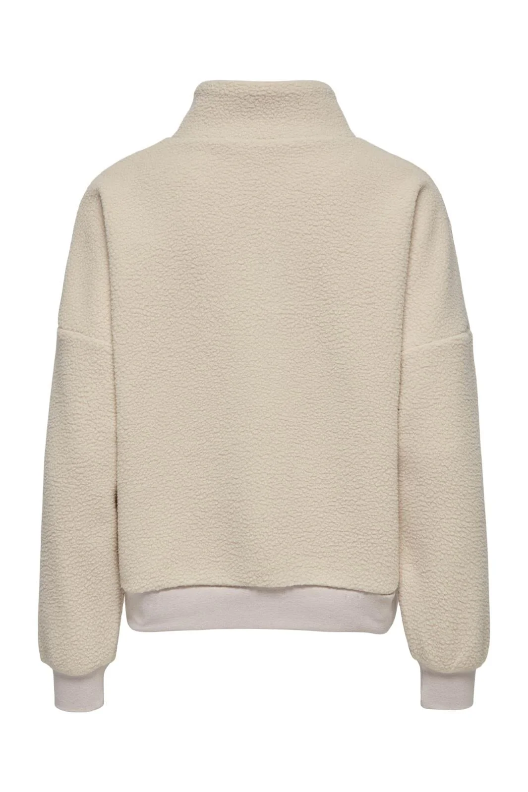 Only Onllia Life L/S Half Zip Teddy Swt 4604580 birch