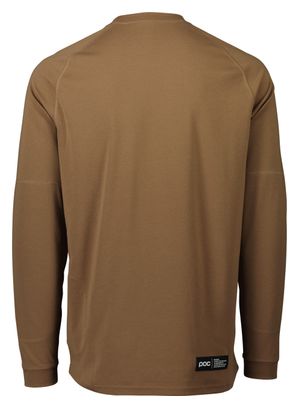 Maillot Manches Longues Poc Poise Jasper Marron