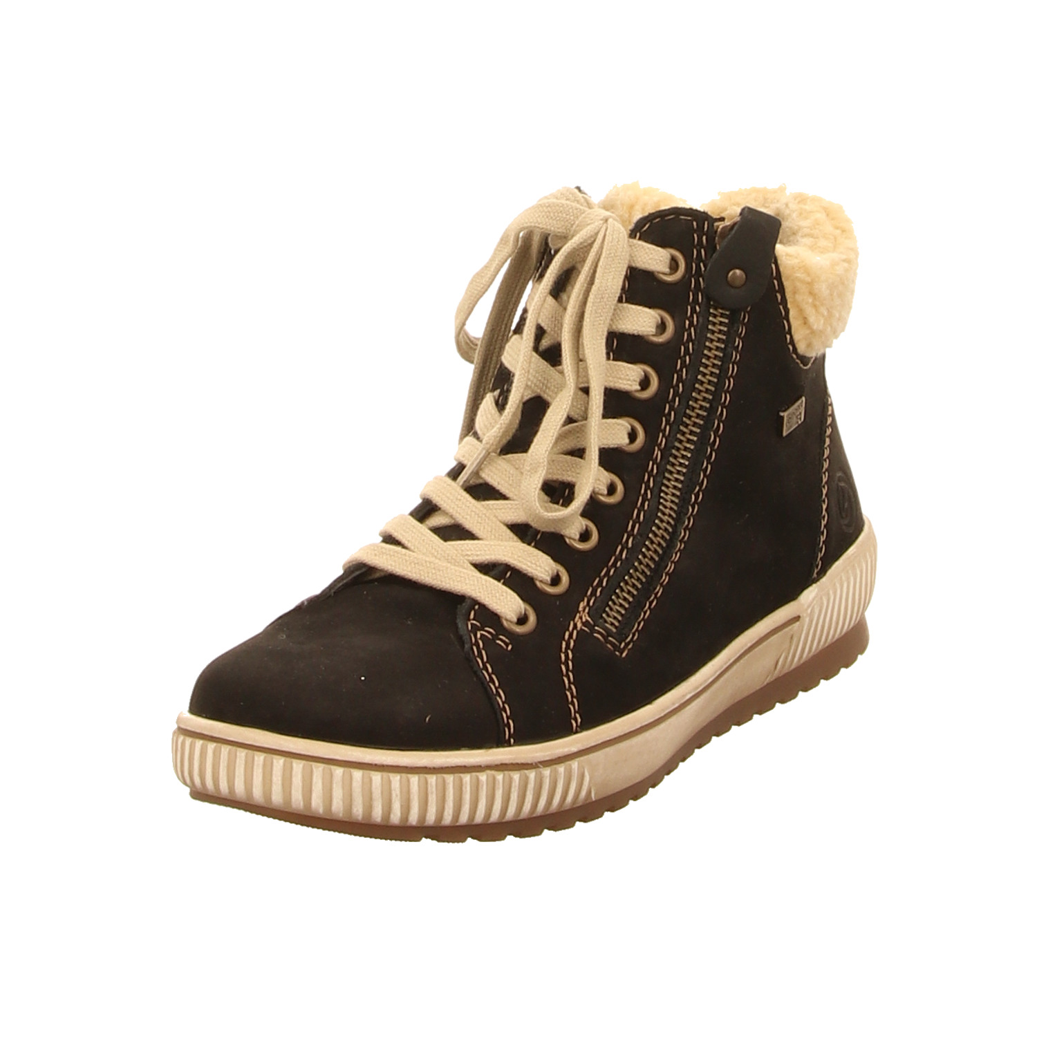 Remonte Knöchelschnürschuh schwarz