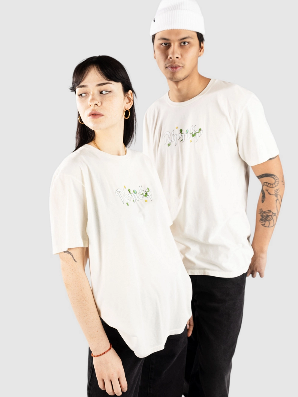 RIPNDIP Alien Whisperer T-Shirt bone