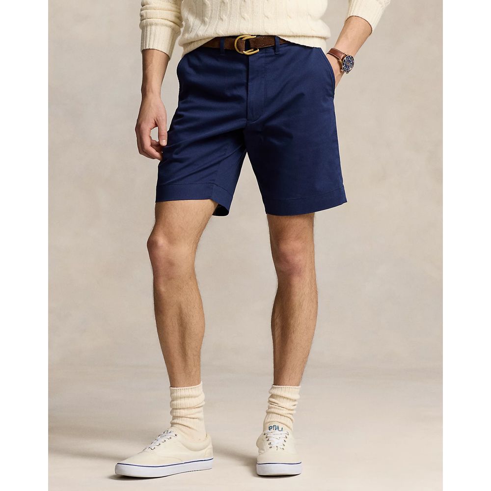 Tailored Fit Performance Shorts Herre Navy