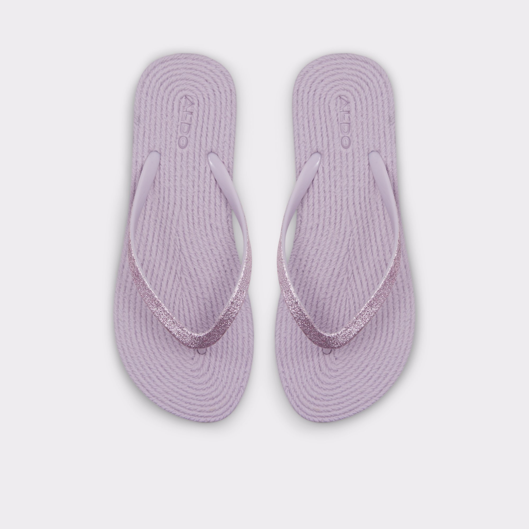 Aloomba Light Purple Women Flat Sandals