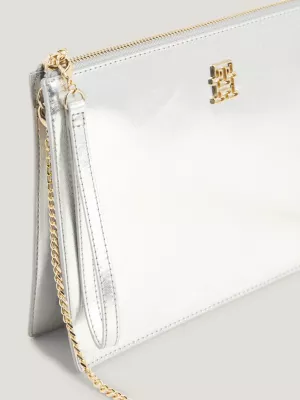 Clutch metálica TH Monogram