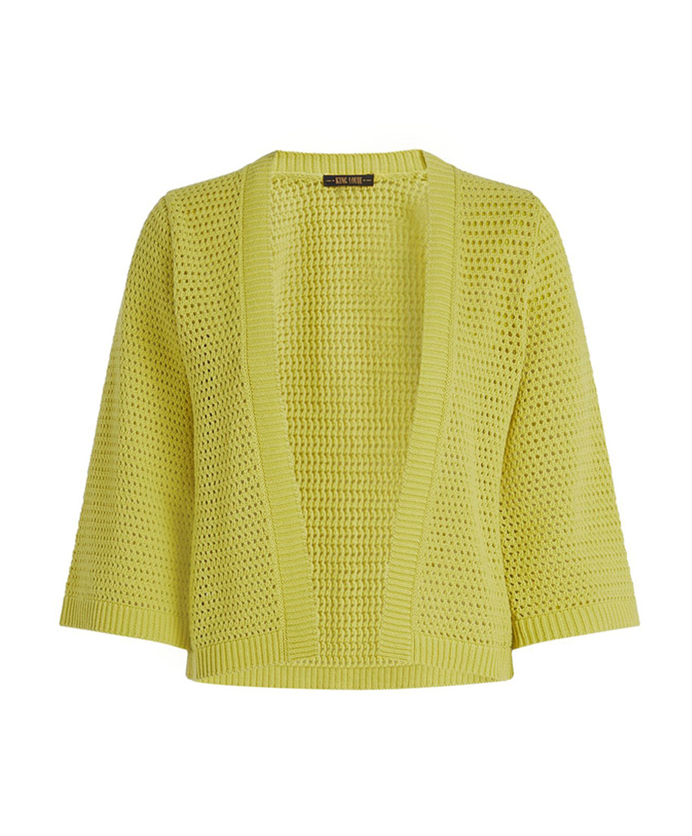 King Louie Dames vest geel