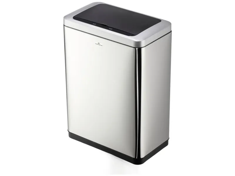Durable 342423, 40 L, Rektangulær, Rustfrit stål, Sølv, Sensor, ??