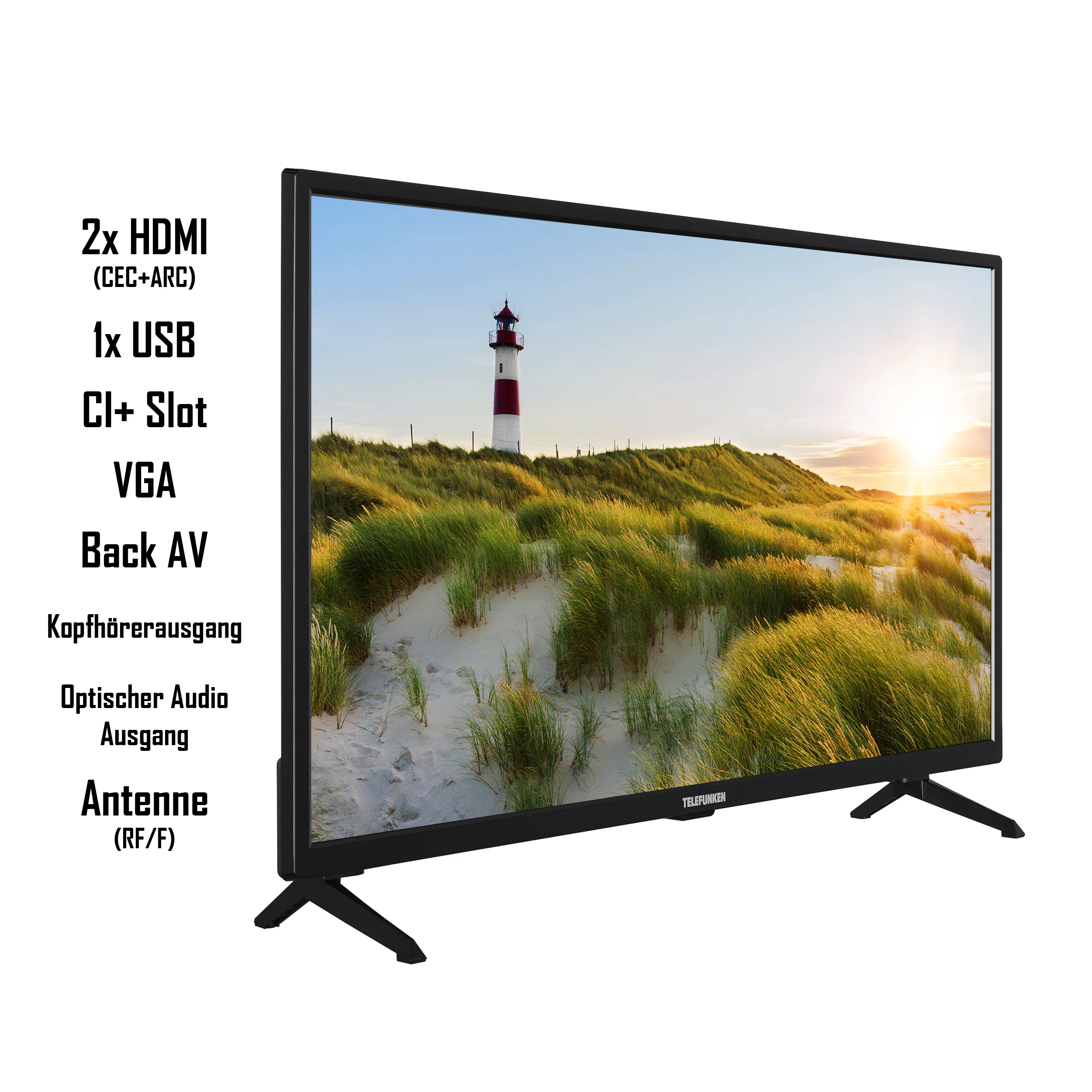 Telefunken XH32SN550S Smart TV 32 Zoll