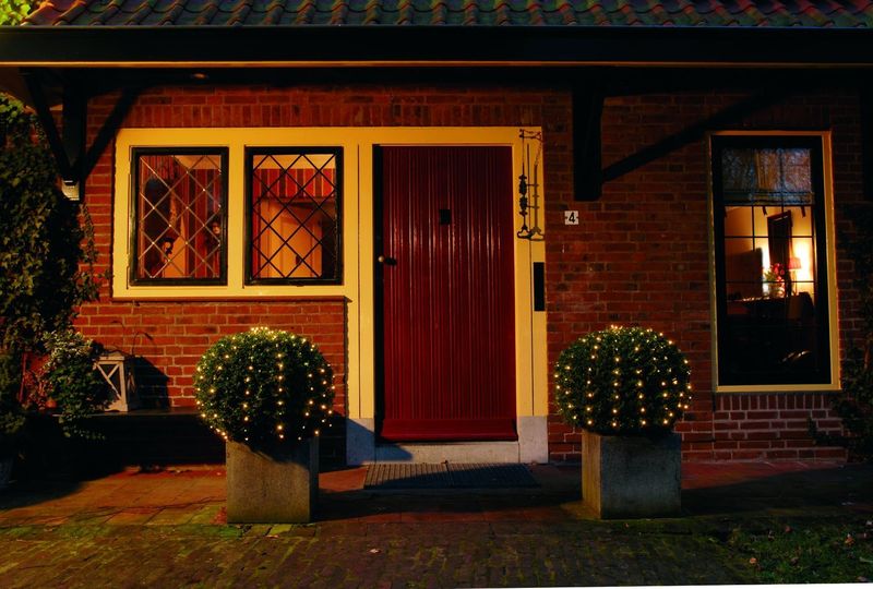 Intratuin - Netverlichting Buxus - Warm Wit - 100 Lampjes - D 90 cm