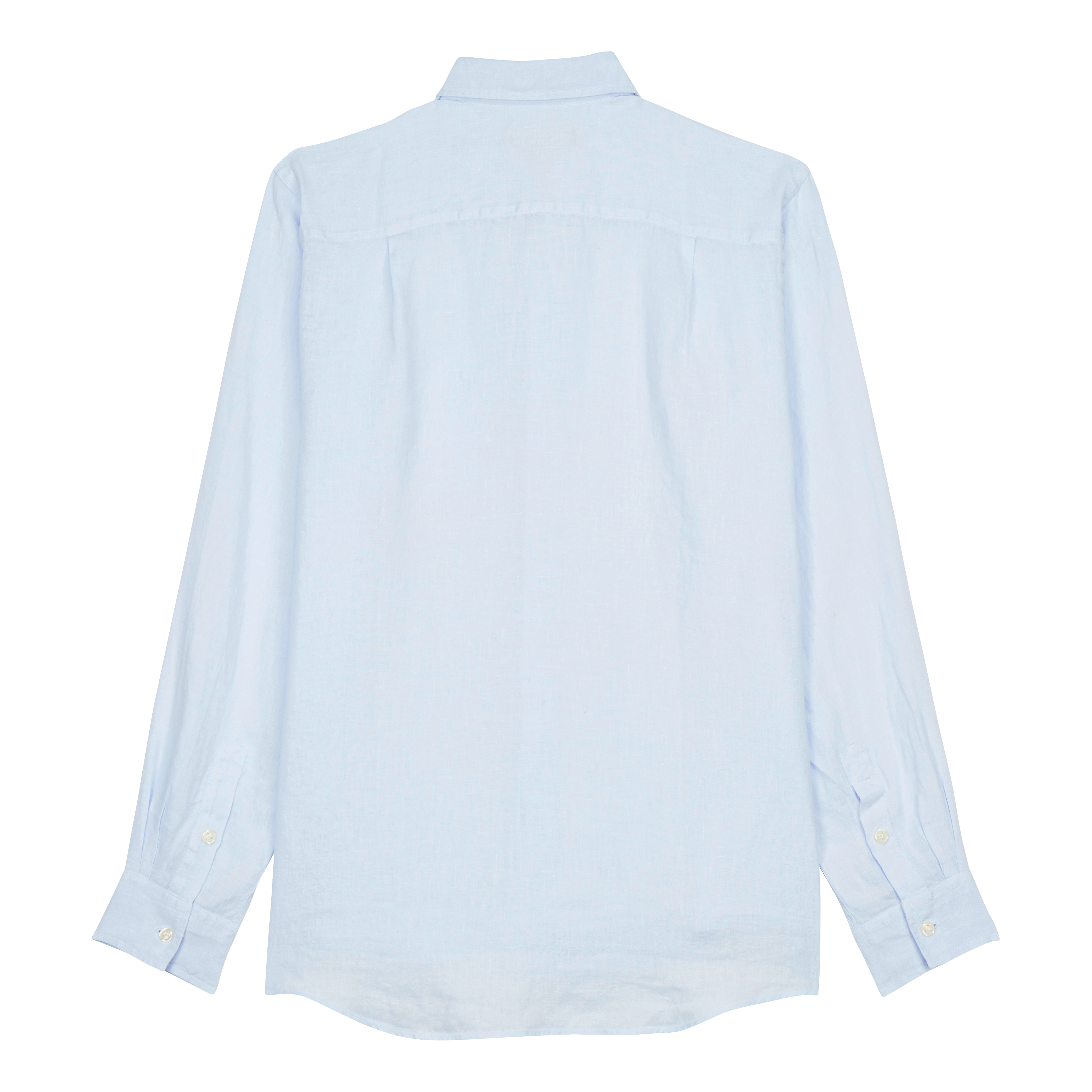 Chemise en lin homme unie