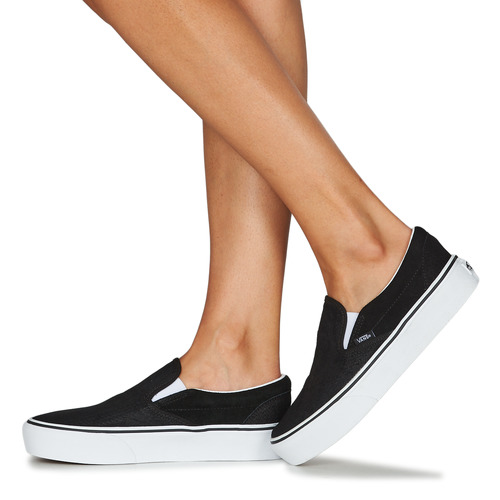 Vans - Classic Slip-On Platform - Noir / Blanc