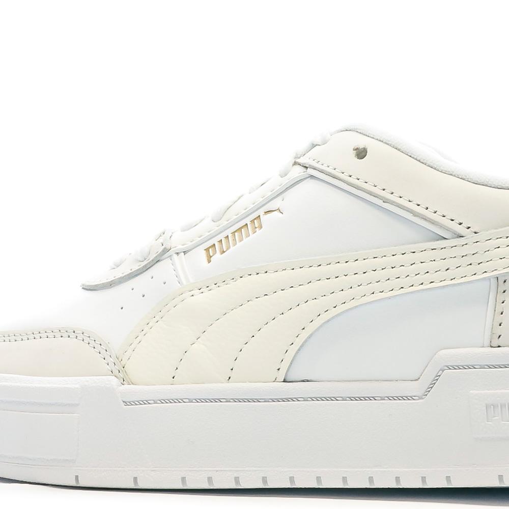 Puma Baskets Blanc/Beige Femme PUMA Pro Sport