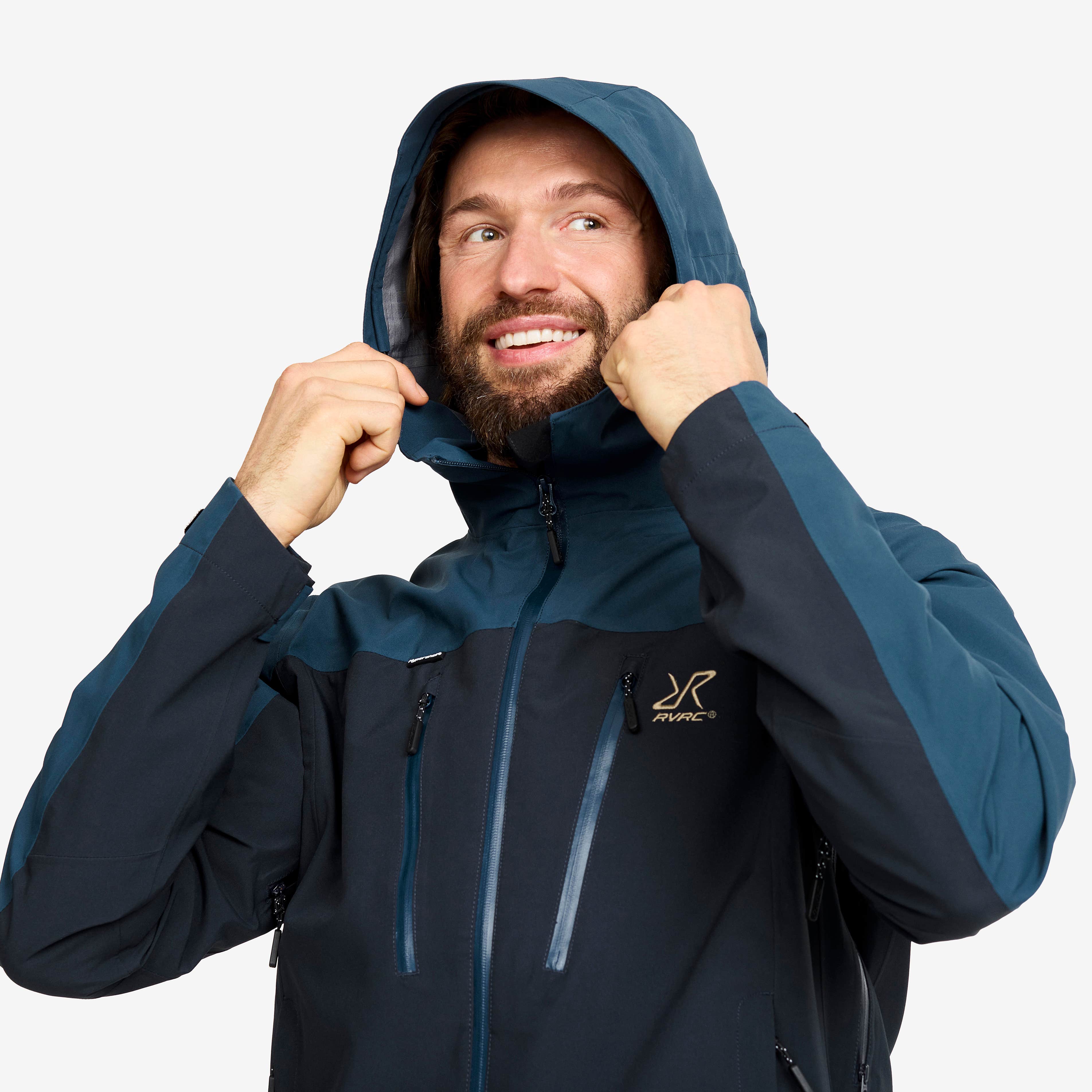 Silence Proshell 3L Jacket Herre Moonlit Ocean/Dark Navy