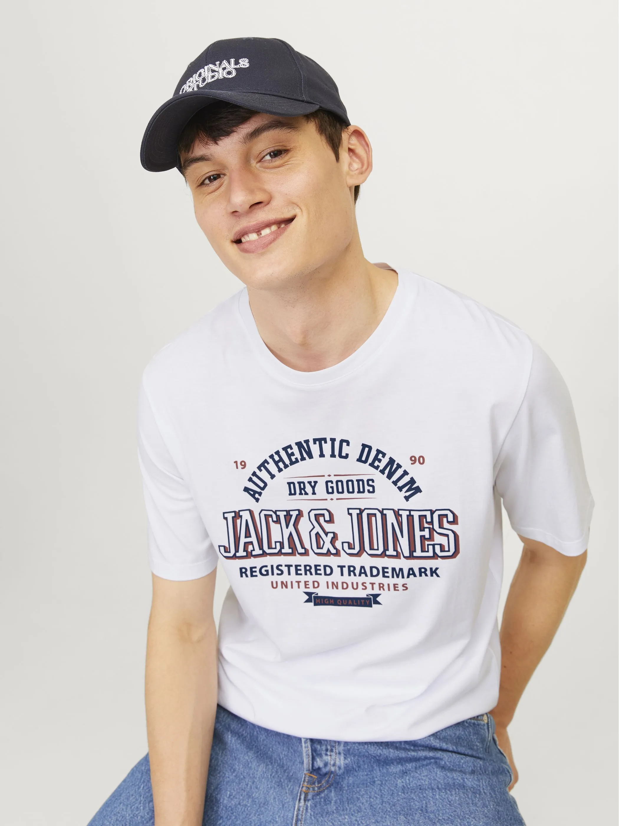Jack&Jones JJELOGO TEE SS O-NECK T-Shirt
