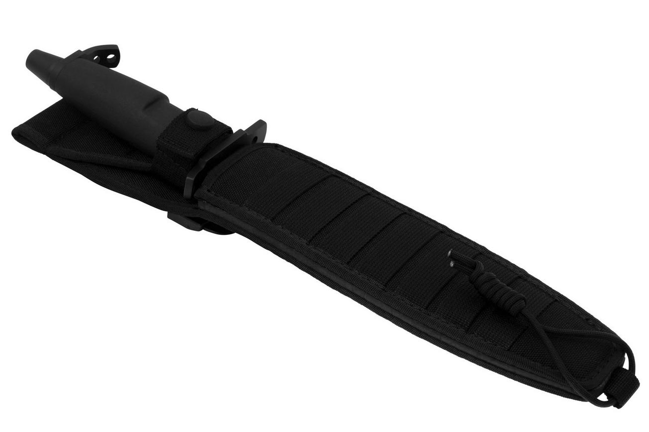 Extrema Ratio A.M.F. Black 04.1000.0485/BLK, vaststaand mes
