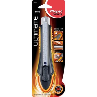 Maped Ultimate - Cutter rétractable - 18 mm