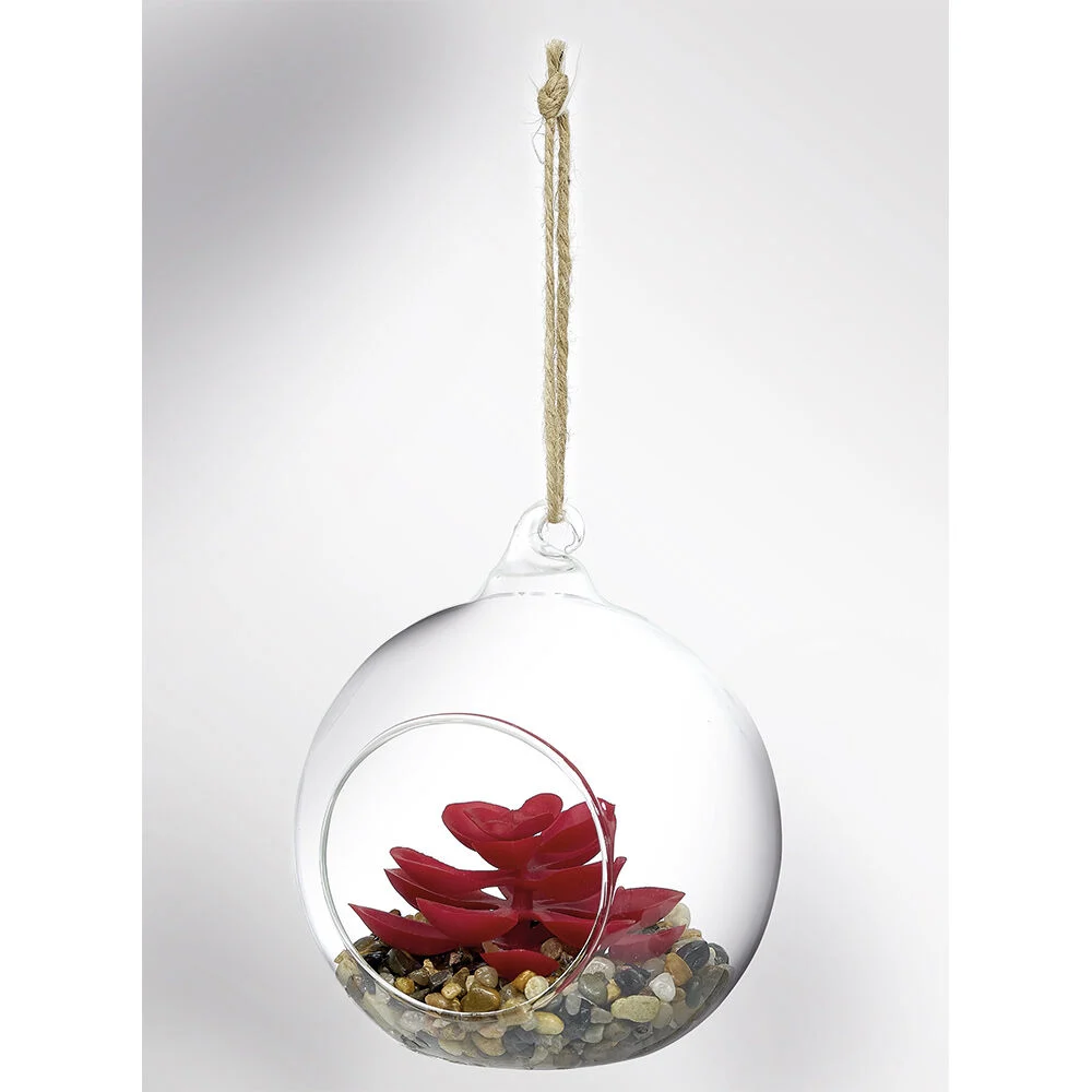 Boule décorative à suspendre Ø10xH9cm