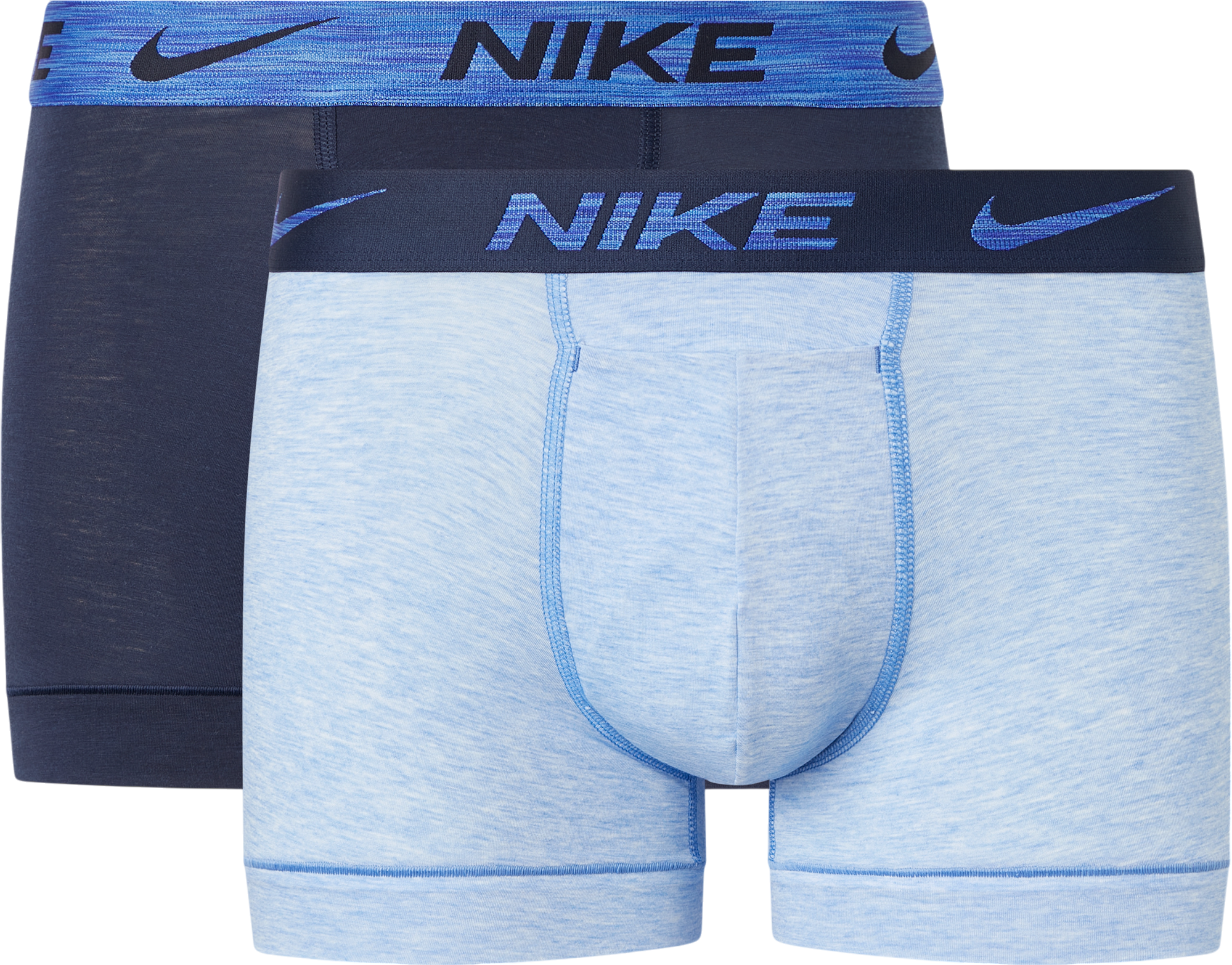 Nike Reluxe Trunk 2er Pack Grau Blau FK30